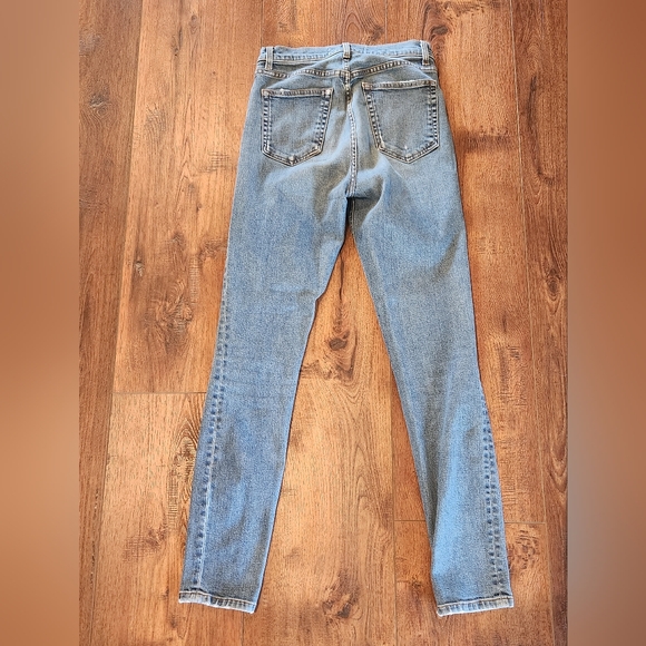 Reformation Ezra Super Stretch HighRise Straight Jeans | Size 27 | Like New - Picture 3 of 8